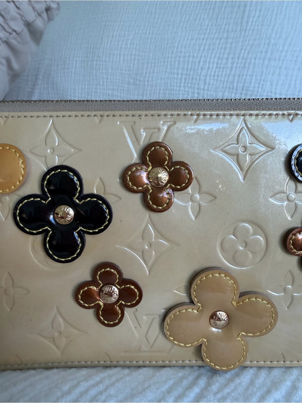 Vintage Louis Vuitton RARE Monogram Pochette Y2K Authentic w/COA - Picture 5 of 14